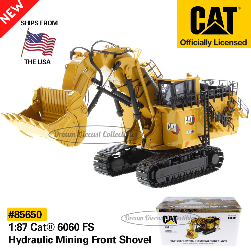 模型製作用品 CAT 6060 Hydraulic Mining Shovel 1/87 1:87 Cat® 6060 Hydraulic Mining Shovel | Diecast Masters