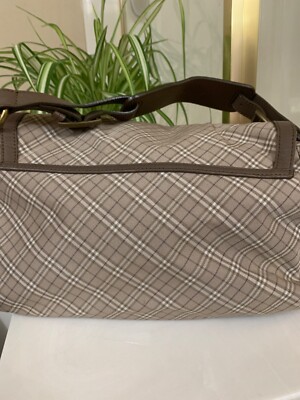 BURBERRY BLUE LABEL ブラウン ハンドバッグ　美品 BURBERRY BLUE LABEL（バーバリーブルーレーベル） トートバッグ