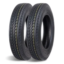 Set 2 4.80-12 Trailer Tires 4.80x12 4.8-12 4.8x12 Replacement 6Ply Load Range C