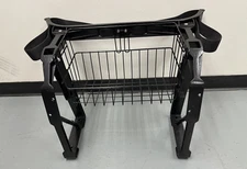 EZGO TXT Golf  Cart Bag Rack, Sweater Basket, Bag Straps With Hardware 1994-Up