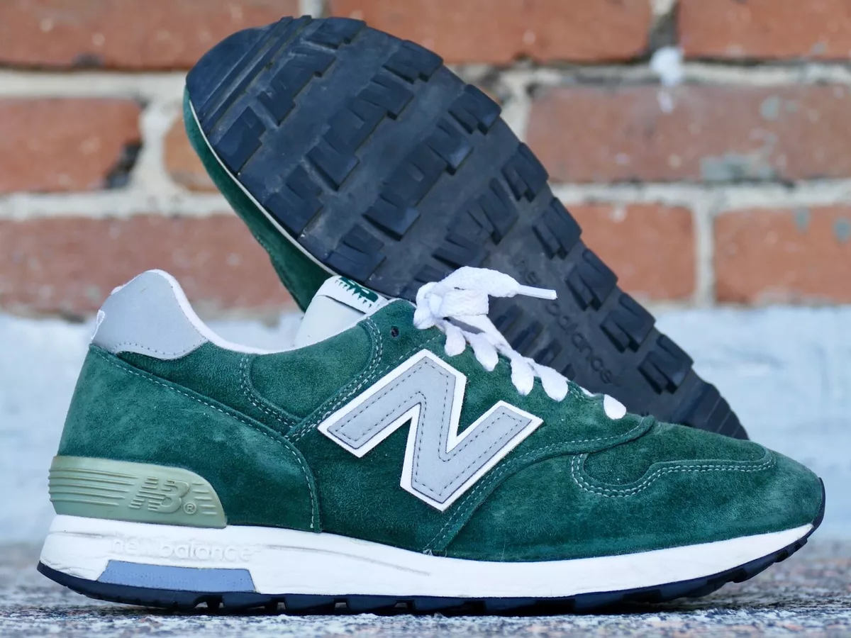 Ligeramente tonto Manuscrito New Balance 1400 7.5 D Mountain Green - J. Crew Made in USA grey white  M1400MG | eBay