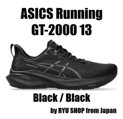 ASICS Running Shoes GT-2000 13 1011B861.002 Black / Black