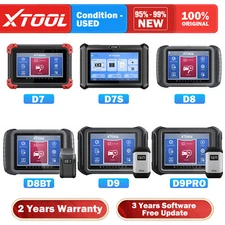 XTOOL D7 D7S D8 D8BT D9 D9PRO All System Diagnostic Scanner Key Coding - USED