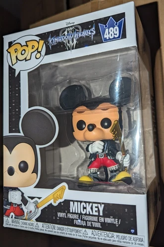 Funko Pop Kingdom Hearts 3 Mickey Mouse With Key #489 Vinyl Figure