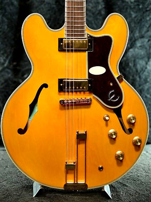 Epiphone Sheraton with Frequensator Natural Electric Guitar Brand New
