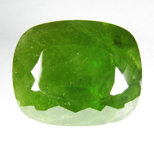 157.45Cts Natural Sparkling 34x28x20mm Cushion Shape Sphene Titanite Gemstone - Picture 2 of 4