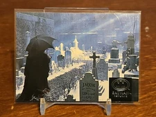 1992 Topps Batman Returns Stadium Club Trading Card H Penguin Gotham Cemetery