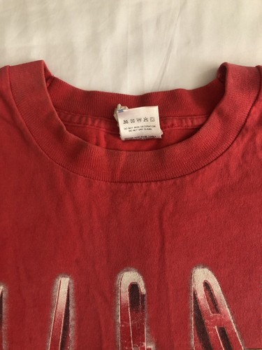 Vintage Chicago Bulls Shirt Mens XL Red Magic Johnson T's Single Stitch USA Made - Picture 10 of 15