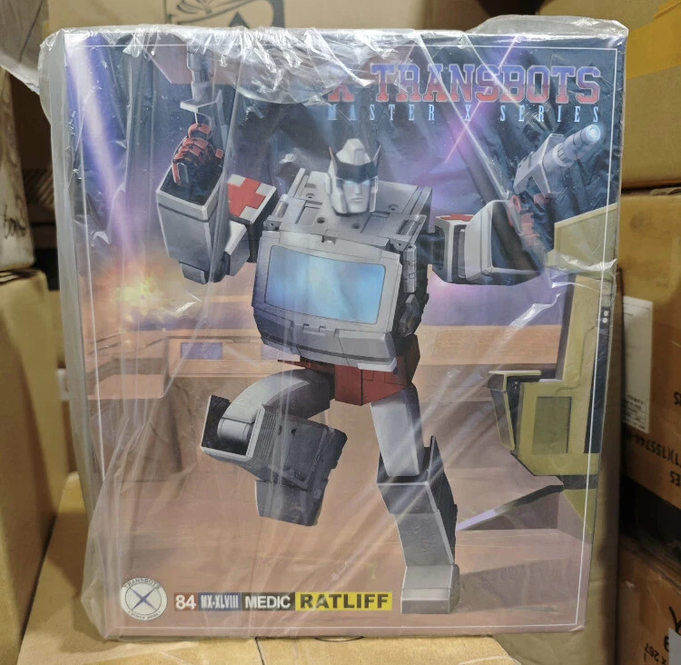 En stock Nuevo X-Transbots MX-48 Ratliff Ratchet Transforms Figura de Acción Juguete Foto 3 de 4