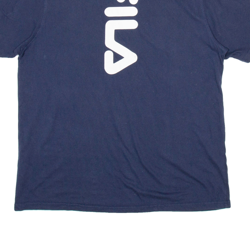 FILA Mens T-Shirt Blue L - Picture 6 of 6
