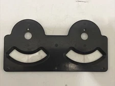 BAKELITE COLLINS 30S-1 LINEAR AMPLIFIER PARTS: ESCUTCHEON PLATE WINDOW DIAL