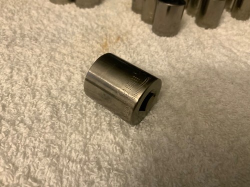 Craftsman 3/8 Antrieb 6pt flach "Inv-G" Serie METRISCH Buchse 9-19 mm Auswahl - USA - Bild 19 von 19