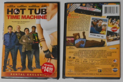 Hot Tub Time Machine John Cusack Rob Corddry dvd in