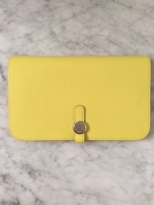 HERMES DOGON DUO WALLET IN SOUFFRE SWIFT LEATHER - PHW - BNIB!!! | eBay