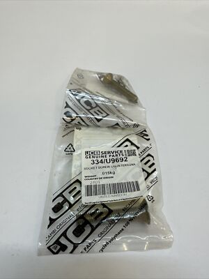 JCB 334/U9692 - SOCKET SCREW Qty 2 SHIPPING FREE | eBay