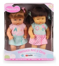 Muñecas Bebés Nenuco Ani Y Ona Doll