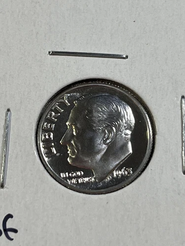 1963 US Roosevelt Proof Silver Dime