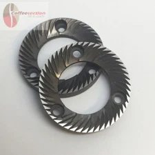 Grinding Burrs (pair),64x38x9 Lh, Nuova Simonelli Mds-mdsa,Rossi Rr45-rr55-rr65