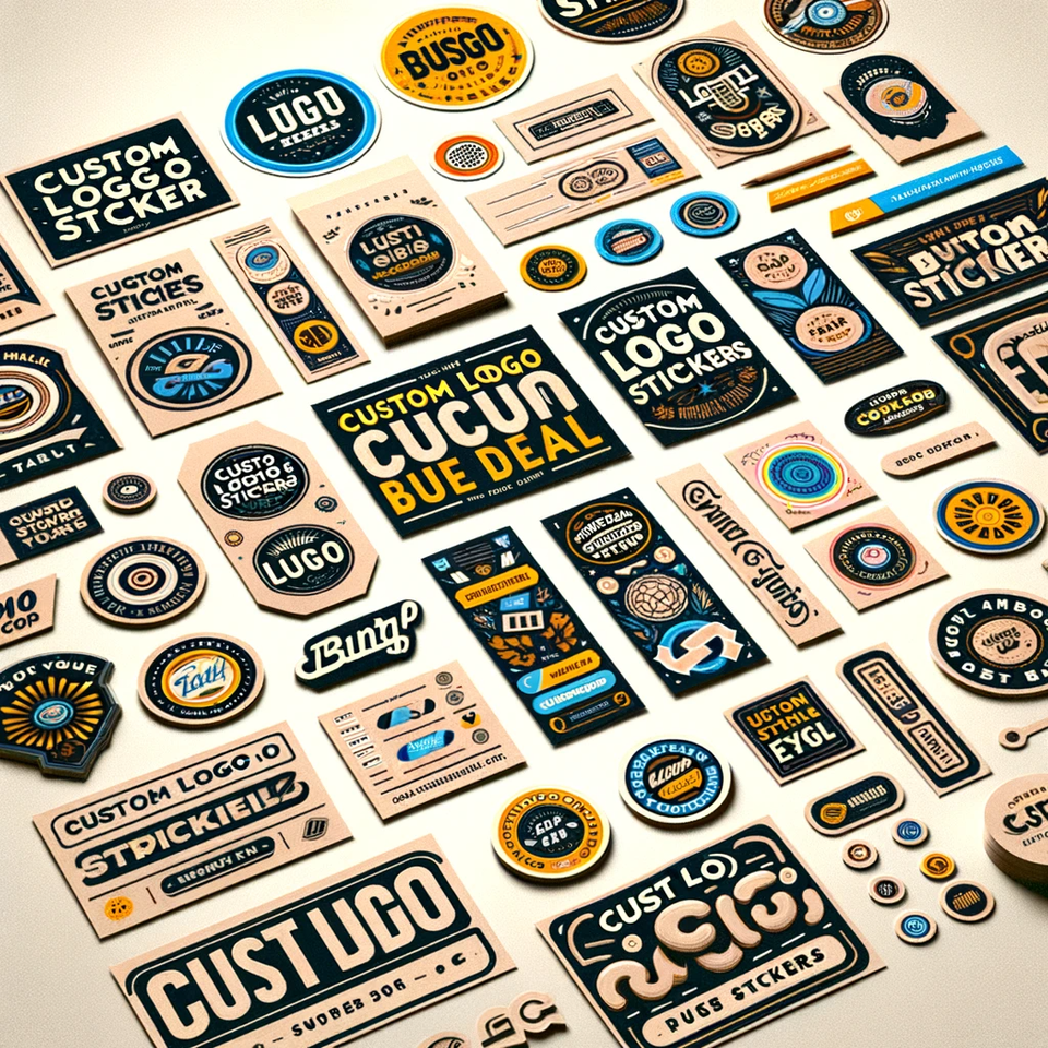 Custom Logo Stickers Die Cut Roll Labels Product Packaging Decals Bulk ...