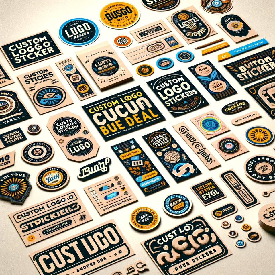 Custom Logo Stickers Product Labels Die Cut Stickers Custom Stickers Bulk Decal - Image 2 of 4