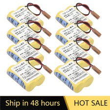 8 X BR-AGCF2W 6V PLC Fanuc System PLC Battery A98L-0031-0011 with Brown Plug
