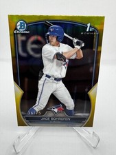 2023 Bowman Draft Chrome: Jace Bohrofen Yellow #/75 (1st Bowman) Blue Jays