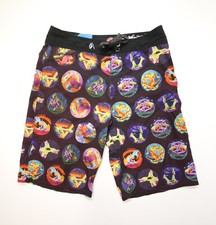 Volcom Anthony Ausgang Characters Art Artist Board Shorts Swim Trunks 30 " waist