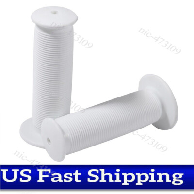 Motorcycle Scooter Bicycle Anti-Slip Soft Rubber Handlebar Hand Grip Cover LHS
