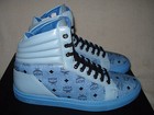 100% AUTHENTIC NEW MEN MCM BLUE LOGO MCM HIGH TOP SNEAKERS EU 41/US 8 — photo 5