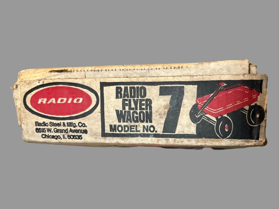 Radio volante vintage KD Coaster niños interior - exterior No. 7 NOS sin abrir Foto 3 de 4