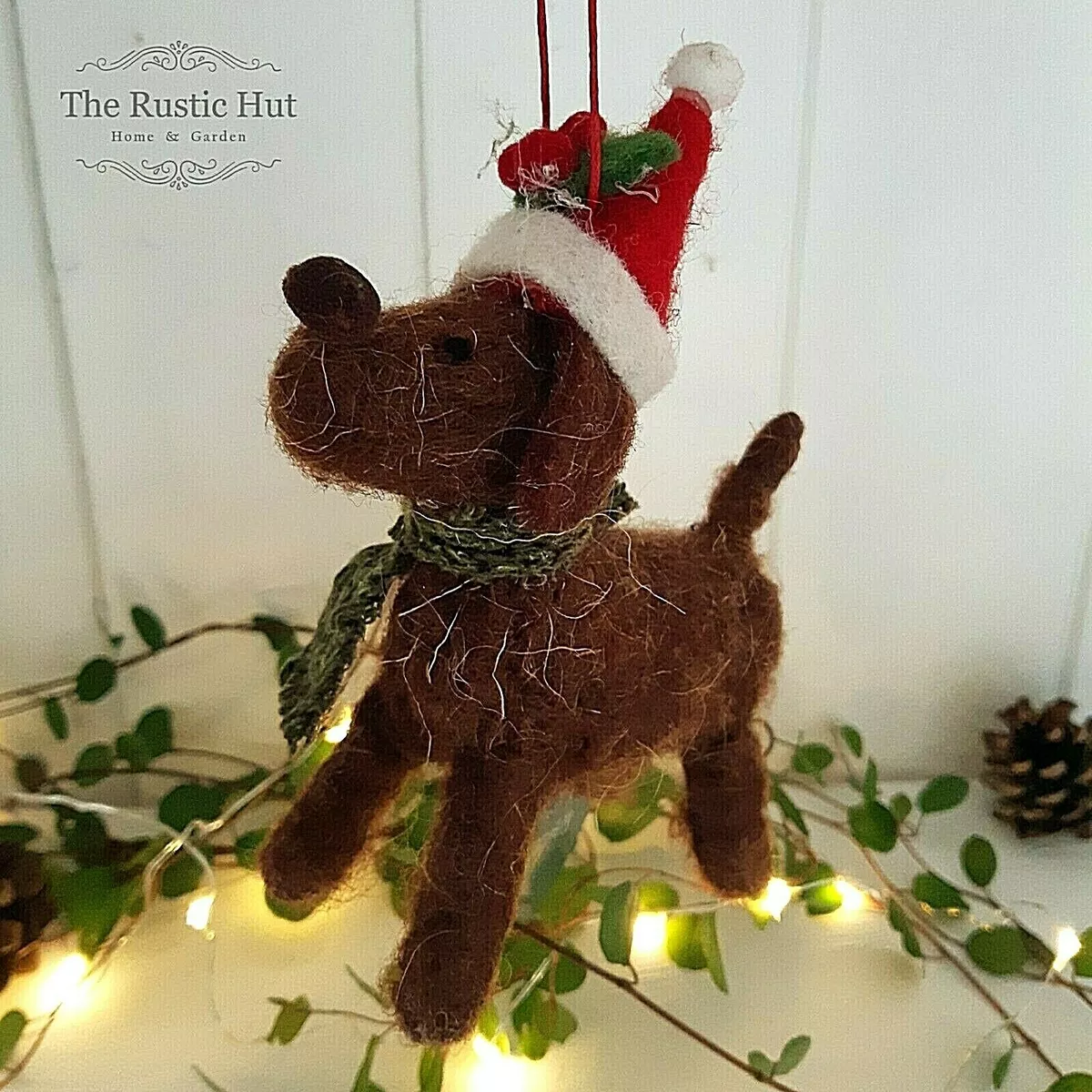 Outdoor dog christmas decorations deals