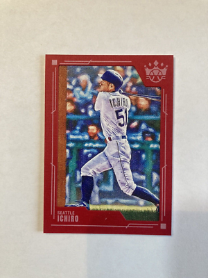 2022 Diamond Kings Ichiro Red Frame Card # 136 Mariners | eBay
