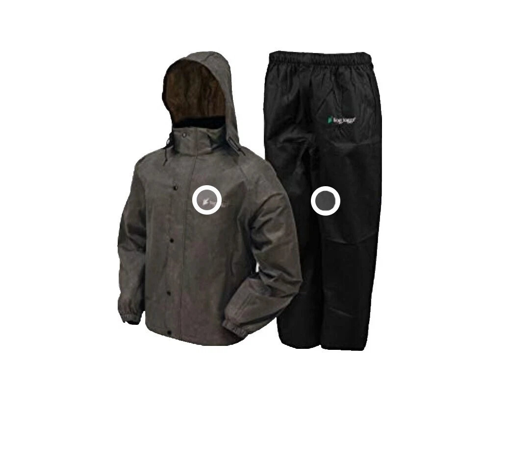 Abrigos sólido Frogg Toggs, chaquetas y chalecos para hombres