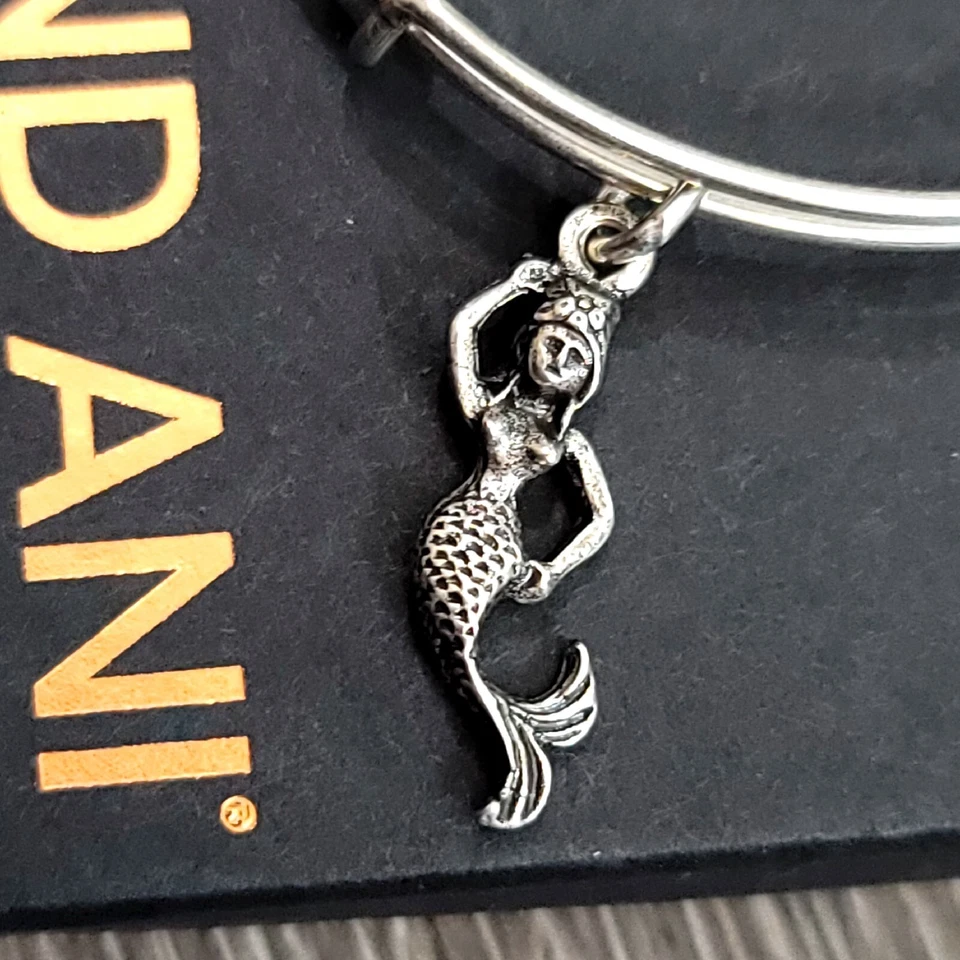 Brazalete brazalete Alex and Ani Mermaid Charm Foto 2 de 4