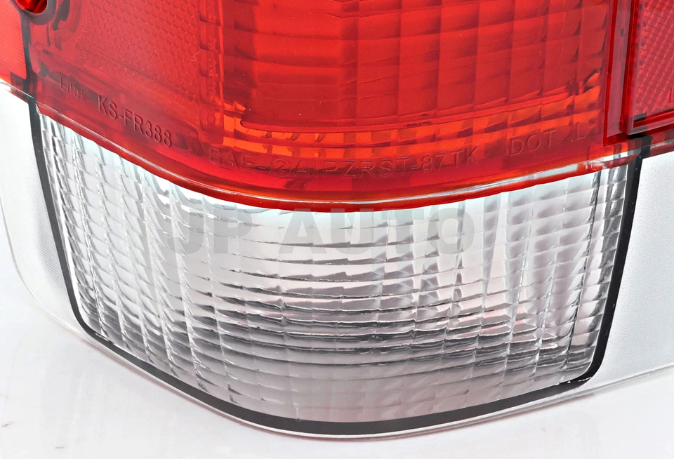 For 1987-1989 Ford F150 F250 F350 Bronco Tail Light Set Pair - Image 3 of 4