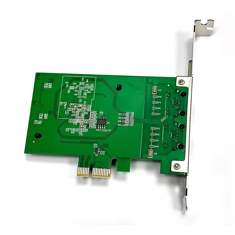 Dual Port Gigabit Ethernet PCI Express PCI-E Network Adapter Card 82580 - Image 3 of 4