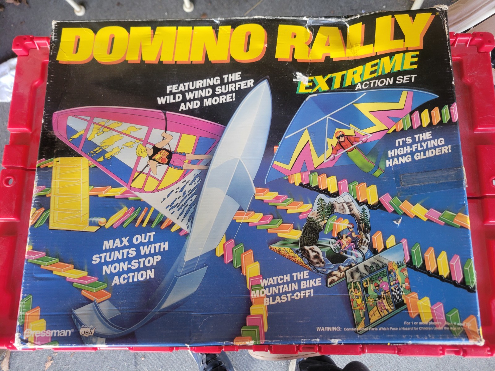 Domino Rally Extreme Action Set With Bonus Domino Dealer ***See Details***