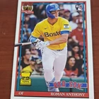 2023 Topps Bowman Chrome Roman Anthony Boston Red Sox Prospects #BCP-220 Card