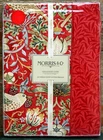 Morris & Co Strawberry Thief Crimson Single Duvet Cover & Pillow Case Set - New