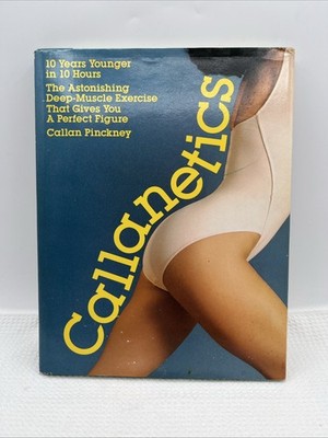 Callanetics Fitness Paperback Book by Callan Pinckney from Avon 1984