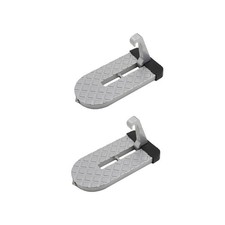 2 Pack Car Door Step with Glass Breaker Safety Hammer  Roof Rack Access,Car ...