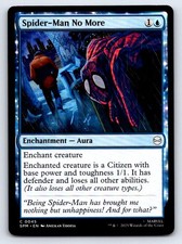 Spider-Man No More 45 Common Marvel's Spider-Man Magic: The Gathering