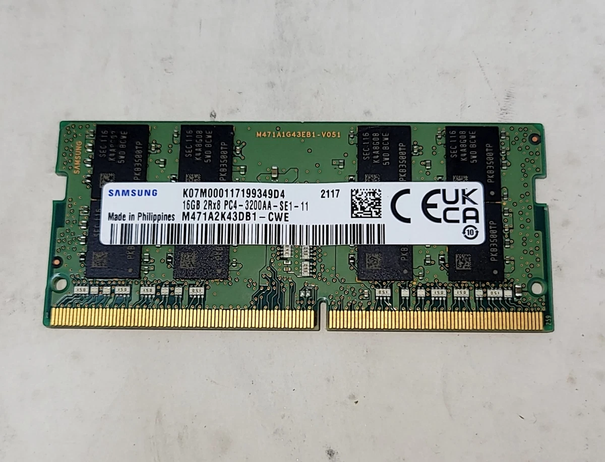 Samsung DDR4 SDRAM 16 GB Total Capacity Memory (RAM) for sale | eBay