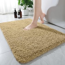 Luxury Long Bathroom Runner Rug, 24x17 Inch Thick Soft and Absorbent Non Slip...