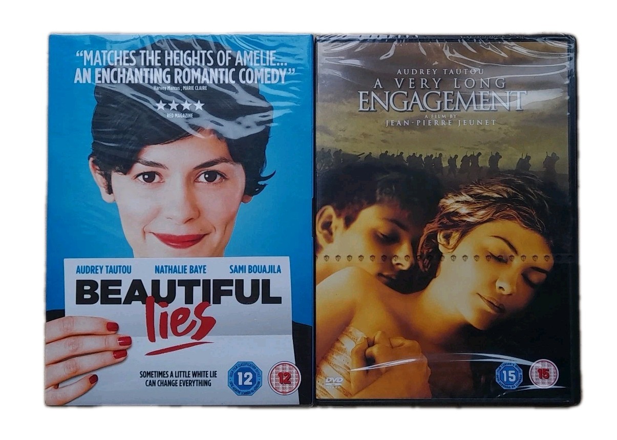 Beautiful Lies / A Very Long Engagement DVD Audrey Tautou- New