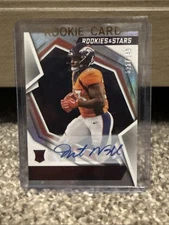 Javonte Williams 2021 Rookies And Stars Auto /149 RC Denver Broncos Dallas Cow