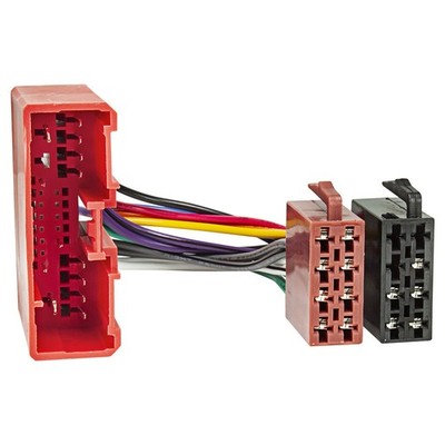 Radio Adapterkabel passend für Mazda ab 2001 auf 16pol ISO Stecker Strom LS
