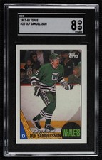 1987-88 Topps Ulf Samuelsson #23 SGC 8 1ar2