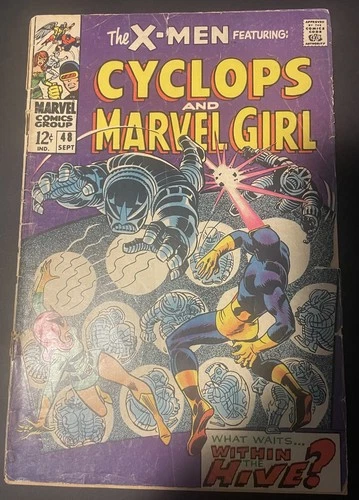 Vintage 1968 The Uncanny X-Men #48 Marvel Silver Age 1st Appearance of Computo