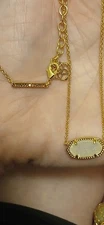 Kendra Scott Geo Necklace 14k